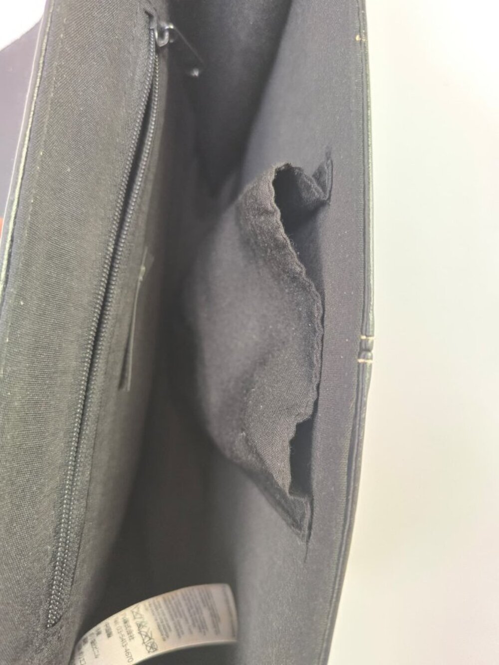 TOPSHOP Black Leather Satchel Bag – Adjustable Strap & Buckle Detail - Picture 12 of 17